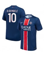 Moške Nogometnih dresov Paris Saint-Germain Ousmane Dembele #10 Domači 2024-25 Kratki rokavi